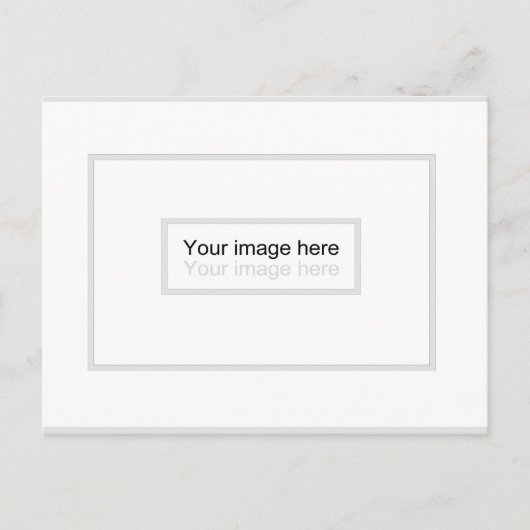 はがきカスタムを送る ポストカード (正面)