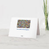 はがきカードのグリーティングカード シーズンカード (裏面)