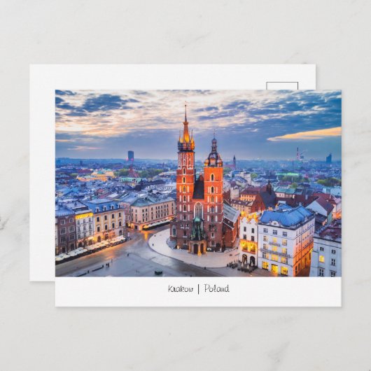 はがきクラクフ ポストカード (正面/裏面)
