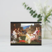 はがきクラシックアート – ウォーターハウス10 ポストカード (スタンド正面)