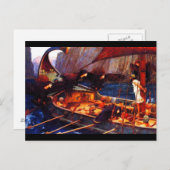 はがきクラシックアート – ウォーターハウス2 ポストカード (正面/裏面)