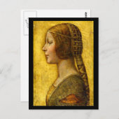 はがきクラシックヴィンテージ/レオナルドダヴィンチ4 ポストカード (正面/裏面)