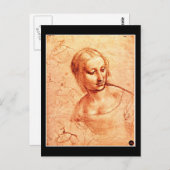 はがきクラシックヴィンテージ/レオナルドダヴィンチ6 ポストカード (正面/裏面)