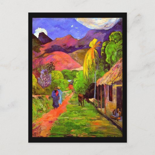 はがきクラシックヴィンテージ/Paul Gauguin 4 ポストカード (正面)