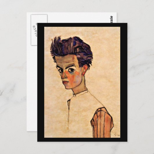 はがきクラシック/ヴィンテージイーゴンシエーレ5 ポストカード (正面/裏面)