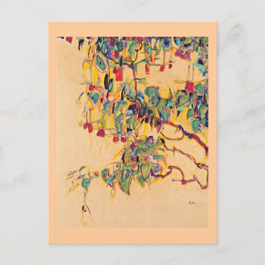 はがきクラシック/ヴィンテージイーゴンシエーレ6 ポストカード (正面)