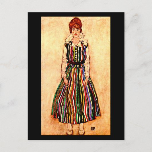 はがきクラシック/ヴィンテージ – エゴンシエーレ13 ポストカード (正面)