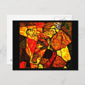 はがきクラシック/ヴィンテージ – エゴンシエーレ16 ポストカード (正面/裏面)