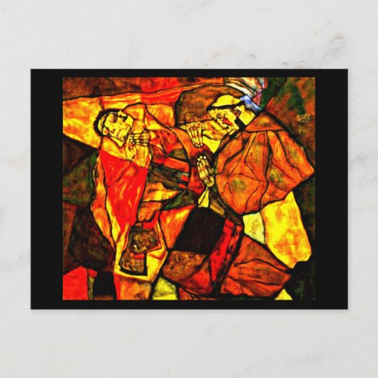 はがきクラシック/ヴィンテージ – エゴンシエーレ16 ポストカード (正面)