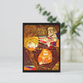 はがきクラシック/ヴィンテージ – エゴンシエーレ18 ポストカード (スタンド正面)