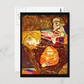 はがきクラシック/ヴィンテージ – エゴンシエーレ18 ポストカード (正面/裏面)