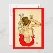 はがきクラシック/ヴィンテージ – エゴンシレ32 ポストカード (正面/裏面)