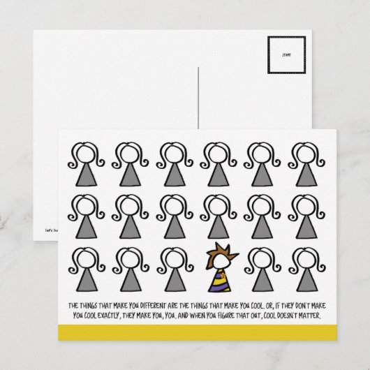 はがきクール ポストカード (正面/裏面)