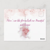 はがきグリーティングカード ポストカード (裏面)