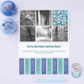 はがきサイズのフライヤー画像 チラシ (シングル)