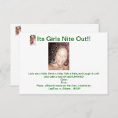 はがきサイズ招待状カード 招待状 (正面/裏面)