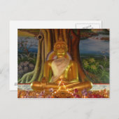 はがきタイ仏像非常にまれな ポストカード (正面/裏面)