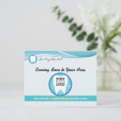 はがきテンプレートデンタルケア ポストカード (スタンド正面)