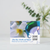 はがきテンプレートブルースパ 案内ポストカード (スタンド正面)