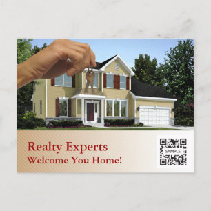 はがきテンプレートRealtyの専門家 ポストカード