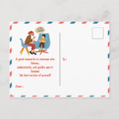 はがきデザインスクールカウンセラー週2023 ポストカード (裏面)