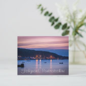 はがきトワイライトフィッシュガードペンブロケシャーウェールズ ポストカード (スタンド正面)