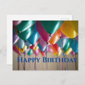 はがきハッピーバースデースペシャル ポストカード (正面/裏面)