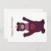 はがきハッピーバースデー ポストカード (正面/裏面)