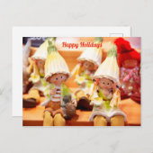 はがきハッピーホリデー ポストカード (正面/裏面)