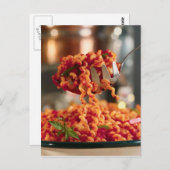 はがきパスタディナープレート ポストカード (正面/裏面)