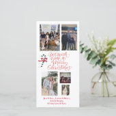 はがきパーソナライズされたクリスマスカード シーズンカード (スタンド正面)