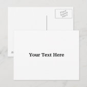 はがきパーソナライズされた ポストカード (正面/裏面)