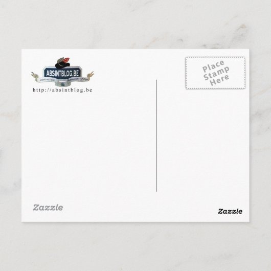 はがきパーノッドフィルス – チャールズマ絵画ワール ポストカード (裏面)