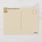 はがきフランスのはがき ポストカード (裏面)