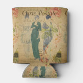 はがきフランスのクーラーボックス 缶クーラー (裏面)