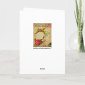 はがきフランスのグリーティングカード カード (裏面)