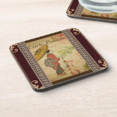 はがきフランスのコースター コースター (左側)