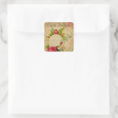 はがきフランスのシール スクエアシール (バッグ)