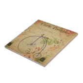 はがきフランスのセラミックタイル タイル (側面)