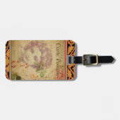 はがきフランスのバッグラベル ラゲッジタグ (正面横)