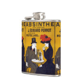 はがきフランスのフラスコ フラスク (左)