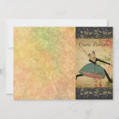 はがきフランスの名刺 招待状 (正面)