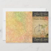 はがきフランスの名刺 招待状 (正面)