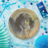 はがきフランスの紙プレート ペーパープレート (パーティー)