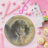 はがきフランスの紙プレート ペーパープレート (パーティー)