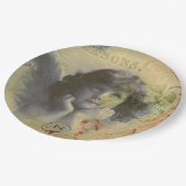 はがきフランスの紙プレート ペーパープレート (アングル)