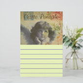 はがきフランスの 便箋 (スタンド正面)