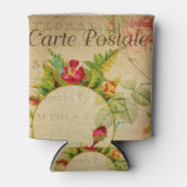 はがきフランスの 缶クーラー (正面)