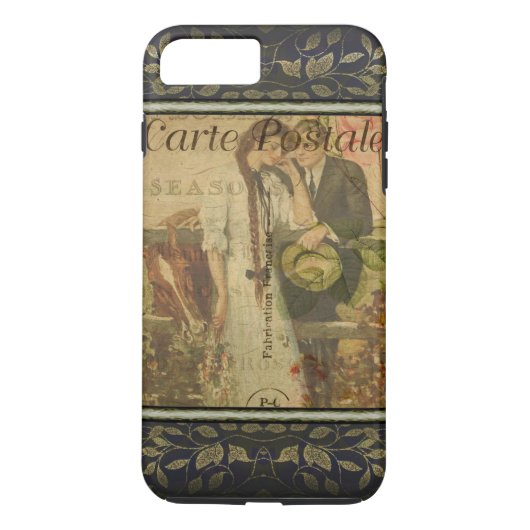 はがきフランスのiPhone 8/7ケース Case-Mate iPhoneケース (裏面)