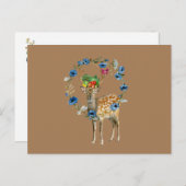 はがきフローラフルーツディアー ポストカード (正面/裏面)